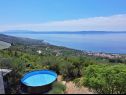 Appartamenti Ivo - with pool: A1(6+1) Tucepi - Riviera Makarska  - lo sguardo sul mare (casa e dintorni)