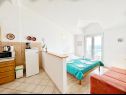 Appartamenti Mira - 10 m from beach: SA3(2), SA4(2), A5(2+2) Zaostrog - Riviera Makarska  - Studio appartamento - SA3(2): l’intreno