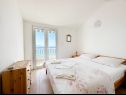 Appartamenti Tomo - 10 m from beach: A1(2+2), SA2(2) Zaostrog - Riviera Makarska  - Appartamento - A1(2+2): la camera da letto
