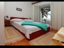 Appartamenti e camere Tomo 1 - at the beach: A4(2+2), RA1(2), RA2(2), RA3(2) Zaostrog - Riviera Makarska  - Appartamento - A4(2+2): la camera da letto