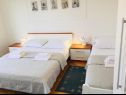 Appartamenti e camere Gojko - 50 m from the beach: A1(9), A2(6), A3(2), A4(2+1), R3(2), R4(3) Zivogosce - Riviera Makarska  - Appartamento - A2(6): la camera da letto