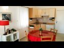 Appartamenti Beti - 70 m from sea: A2(2+2), A3(2+2), A4(4+2) Betina - Isola di Murter  - Appartamento - A2(2+2): la cucina con la sala da pranzo