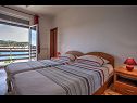 Appartamenti IK A1(2+1), A2(2), SA3(2), SA4(2), A5(4) Jezera - Isola di Murter  - Appartamento - A1(2+1): la camera da letto