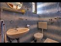 Appartamenti IK A1(2+1), A2(2), SA3(2), SA4(2), A5(4) Jezera - Isola di Murter  - Studio appartamento - SA3(2): il bagno con la toilette