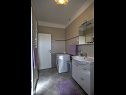 Appartamenti IK A1(2+1), A2(2), SA3(2), SA4(2), A5(4) Jezera - Isola di Murter  - Appartamento - A5(4): il bagno con la toilette