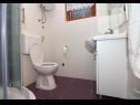 Appartamenti Slađa - 150 m from beach: A1(4+1), A2(4+1) Jezera - Isola di Murter  - Appartamento - A1(4+1): il bagno con la toilette