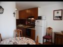 Appartamenti Ema - 30m from the sea A1(4), A2(2+1), A3(5) Murter - Isola di Murter  - Appartamento - A1(4): la cucina con la sala da pranzo