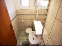 Appartamenti Boro - sea view SA1(3), SA2(3), SA3(3) Dugi Rat - Riviera Omis  - Studio appartamento - SA1(3): il bagno con la toilette
