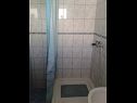 Appartamenti Boro - sea view SA1(3), SA2(3), SA3(3) Dugi Rat - Riviera Omis  - Studio appartamento - SA2(3): il bagno con la toilette
