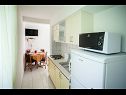 Appartamenti Petar - free parking A1(3+1), A2(5) Dugi Rat - Riviera Omis  - Appartamento - A2(5): la cucina con la sala da pranzo