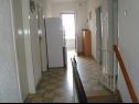 Appartamenti Stric - 10 m from beach: A1(8+1) Dugi Rat - Riviera Omis  - Appartamento - A1(8+1): il corridoio