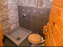 Casa vacanza Mario - with pool: H(6+2) Gata - Riviera Omis  - Croazia - H(6+2): il bagno con la toilette