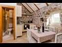 Casa vacanza Gor - free WiFi H(2+1) Gata - Riviera Omis  - Croazia - H(2+1): la cucina con la sala da pranzo