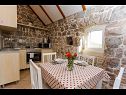 Casa vacanza Gor - free WiFi H(2+1) Gata - Riviera Omis  - Croazia - H(2+1): la cucina con la sala da pranzo