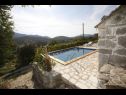 Casa vacanza Mario - with pool: H(6+2) Gata - Riviera Omis  - Croazia - H(6+2): la piscina