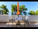 Appartamenti Verica - 15 m from beach: SA1(2), SA2(2), SA3(2) Krilo Jesenice - Riviera Omis  - Studio appartamento - SA1(2): la terrazza
