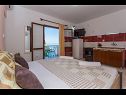 Appartamenti Verica - 15 m from beach: SA1(2), SA2(2), SA3(2) Krilo Jesenice - Riviera Omis  - Studio appartamento - SA3(2): l’intreno