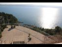 Appartamenti Paradiso with gorgeous sea view: A1 Doris (4+2), SA2 Petra (2+2), SA3 Nina (2) Lokva Rogoznica - Riviera Omis  - lo sguardo