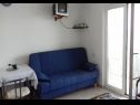 Appartamenti Zorica - with view: A1(4+1), SA2(2+1), SA3(2+1), SA4(2+1), A5(10+1) Marusici - Riviera Omis  - Studio appartamento - SA3(2+1): il soggiorno