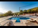 Casa vacanza Jurica-with heated pool: H(8) Nova Sela - Riviera Omis  - Croazia - la piscina