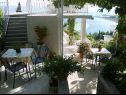 Appartamenti Ivana - with parking: A4(2) Omis - Riviera Omis  - la terrazza comune