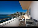 Casa vacanza Miho - with pool : H(12+4) Omis - Riviera Omis  - Croazia - H(12+4): il balcone