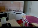 Casa vacanza Marus - town center H(6) Omis - Riviera Omis  - Croazia - H(6): la cucina con la sala da pranzo