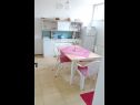 Casa vacanza Marus - town center H(6) Omis - Riviera Omis  - Croazia - H(6): la cucina con la sala da pranzo