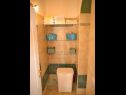Appartamenti Nasta - 10 m from beach: A1(2+2), SA2(2), SA3(2) Omis - Riviera Omis  - Appartamento - A1(2+2): il bagno con la toilette