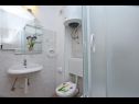 Appartamenti Rene - seaview & parking space: A1(2+2), A2(2+2), A3(6+2) Omis - Riviera Omis  - Appartamento - A2(2+2): il bagno con la toilette