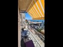 Appartamenti Aurel - sea view: A1(4+1) Omis - Riviera Omis  - lo sguardo dal balcone