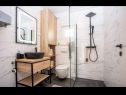 Appartamenti Bruno - modern apartment with pool: A1(4+2) Ostrvica - Riviera Omis  - Appartamento - A1(4+2): il bagno con la toilette