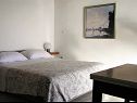 Appartamenti Mako - 15m from beach: A1(7), B2(2+3), SA C3(2), D4(5) Pisak - Riviera Omis  - Appartamento - D4(5): la camera da letto