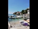 Appartamenti Gorda - by the sea: A1(2+2) Pisak - Riviera Omis  - la casa