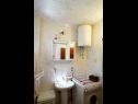 Appartamenti Lile - comfortable 3 bedroom apartment: A1(6+2) Pisak - Riviera Omis  - Appartamento - A1(6+2): il bagno con la toilette