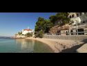 Appartamenti Melissa - 150m from the beach: A1(4+2), A2(2+2) Pisak - Riviera Omis  - la spiaggia