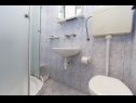 Appartamenti Stipica - 100 m from beach: A1(3+2), A3(2+2), SA4(2), A5(2+2) Ruskamen - Riviera Omis  - Appartamento - A5(2+2): il bagno con la toilette