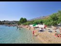Appartamenti Sea View - 250 m from sea: A1 Grande(7+1), A2 Vila Jadrana(2+1) Suhi Potok - Riviera Omis  - la spiaggia