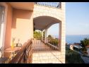 Appartamenti Sea View - 250 m from sea: A1 Grande(7+1), A2 Vila Jadrana(2+1) Suhi Potok - Riviera Omis  - Appartamento - A1 Grande(7+1): la terrazza