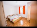 Appartamenti Sea View - 250 m from sea: A1 Grande(7+1), A2 Vila Jadrana(2+1) Suhi Potok - Riviera Omis  - Appartamento - A2 Vila Jadrana(2+1): la camera da letto
