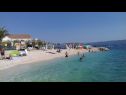 Appartamenti Jugana - with pool : A1 donji(4), A2 gornji(4) Sumpetar - Riviera Omis  - la spiaggia