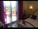 Appartamenti Jugana - with pool : A1 donji(4), A2 gornji(4) Sumpetar - Riviera Omis  - Appartamento - A1 donji(4): la camera da letto