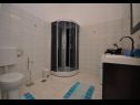 Appartamenti Jugana - with pool : A1 donji(4), A2 gornji(4) Sumpetar - Riviera Omis  - Appartamento - A2 gornji(4): il bagno con la toilette