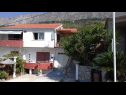 Appartamenti Jugana - with pool : A1 donji(4), A2 gornji(4) Sumpetar - Riviera Omis  - la casa
