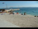 Appartamenti Zarko - 20 m from beach: A1(8) Sumpetar - Riviera Omis  - la spiaggia