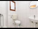 Appartamenti Neva - 50m from the sea A1(2+1), A2(2+1), SA3(3) Sumpetar - Riviera Omis  - Appartamento - A1(2+1): il bagno con la toilette
