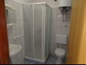 Appartamenti Don - 90m from the sea: A4(5), SA1 2S(2), SA2 2R(2) Dinjiska - Isola di Pag  - Appartamento - A4(5): il bagno con la toilette