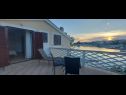 Casa vacanza Erna - 4m to the sea: H(6) Jakisnica - Isola di Pag  - Croazia - H(6): la terrazza