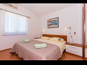 Appartamenti Ivan - 15 m from beach: A1(7+1), A2 Žuti (2+2), A3 Crveni (2+2) Lun - Isola di Pag  - Appartamento - A3 Crveni (2+2): la camera da letto