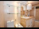 Casa vacanza Per H(10) Mandre - Isola di Pag  - Croazia - H(10): il bagno con la toilette
